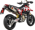 Akrapovic - Slip-On Line Mufflers - Titanium - Hypermotard 698