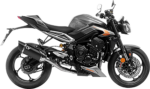 Leovince - LV-14 R Exhaust System - 3-into-1 - Black - Street Triple 766 R/RS