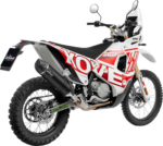 Leovince - Slip-On Muffler - Black Stainless Steel