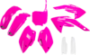 16B05378-44E3-4227-8DA4-947478F5C848 Body Kit - Neon Pink/White - Honda - CRF '07-'25