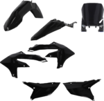 5 Piece Replica Body Kit - Black - YZ 250/450 F/FX