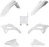 1D70A350-A8C7-4BF0-B4B9-A879052B9C22 5 Piece Replica Body Kit - White - CRF 250R/450R