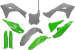 Body Kit - Green/Gray - Kawasaki - KX