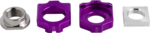 2917E1E4-A0C8-4959-9BF1-2CAE0C7FD583 Elite Axle Block Kit - Purple - Gas Gas/Husqvarna/KTM