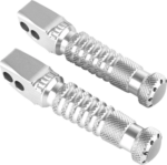 Sport Foot Pegs - Driver - Silver