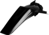 37D09413-EF55-4BEE-B772-4C3EFC600890 Fender - Rear - Black - Kawasaki - KX '99-'02