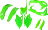 3B58B73D-806C-4664-91E7-EC128905CC94 Body Kit - Neon Green - Suzuki - KXF '17