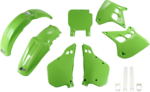 Body Kit - '91 OEM Green/White - Kawasaki - KX '90-'91