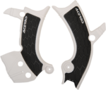 X-Grip Frame Guards - White/Black - Yamaha
