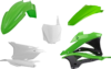 4EB64365-42BB-40C9-B81E-1FA0505FBE8B Body Kit - Complete - OEM Green/White/Black - KX 85