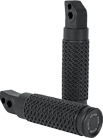 Slash Cut - Passenger Foot Pegs - Black