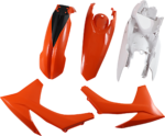 54C70F38-D793-4B43-985E-56B4FC02462A Standard Body Kit - '12 OEM Orange/White - KTM - EX/XC '12-'13