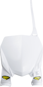 Stadium Number Plate - White - Yamaha