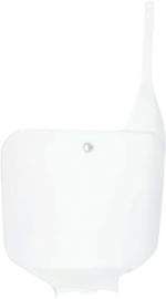 Front Number Plate - White