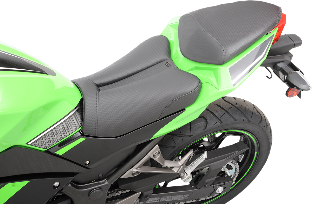 Saddlemen - Gel Channel Track Carbon Fiber Sport Seat - Black - EX300