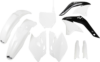 660A4589-6EF9-4C1A-93DA-D9B7D8A7B04F Body Kit - White/Black - Kawasaki - KX '08