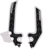X-Grip Frame Guards - White/Black- Husqvarna - TC