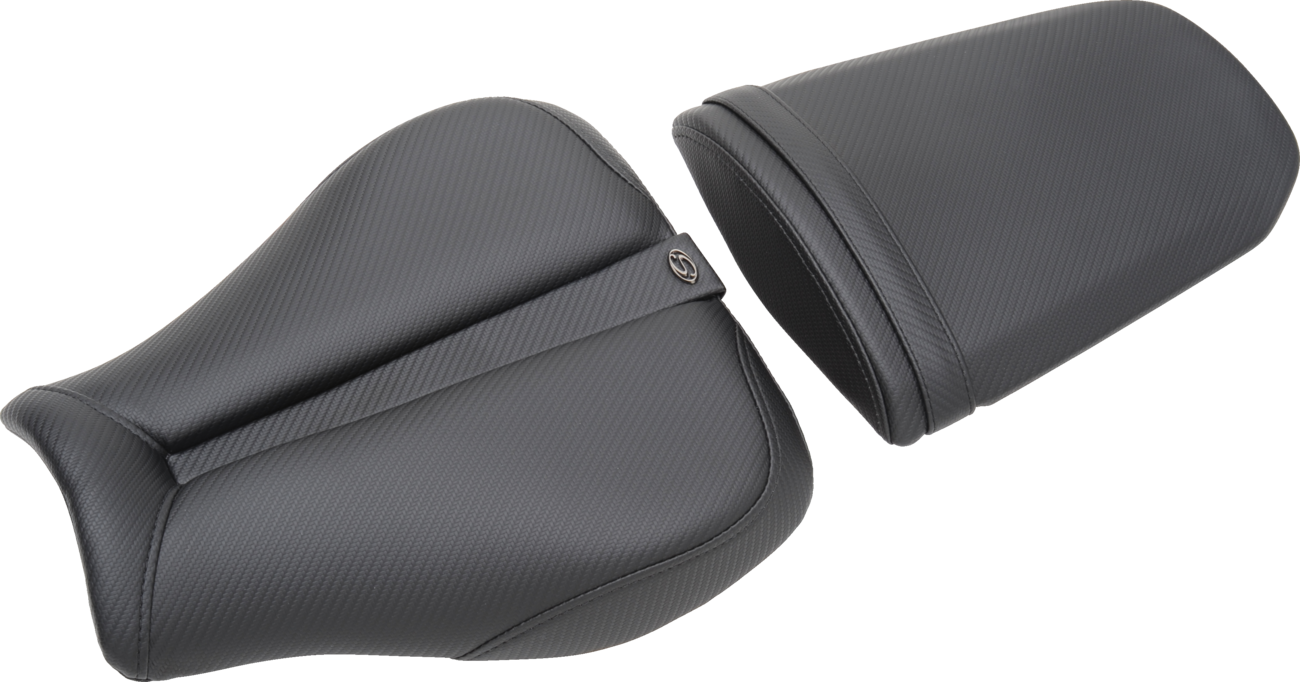 Saddlemen - Gel Channel Track Carbon Fiber Sport Seat - Black - CBR600RR