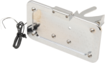 Side Mount License Plate - Chrome
