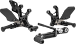 Adjustable Rearset - AS31GT3 - Black