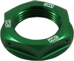8030463E-B139-4D88-AFD5-62CE336BF6C4 Works Connection - Steering Stem Nut - Green - Kawasaki