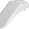 839E0F9E-5D8E-4497-8880-083B21567A33 Fender - Rear - '13-'14 OEM White - Yamaha - WR '07-'15