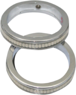 Custom Dynamics - Wrap-Aroundsâ„¢ LED Lights - 56 mm - Chrome - Clear/Amber