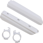 Ufo - Fork Tube Protectors - White - YZ
