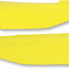 957C4437-E98A-48F8-BDD2-06323716FE8D Ufo - Fork Tube Protectors - Yellow - RM85