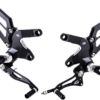 9768EB90-C056-4CF2-9961-47DF845DF7FF Adjustable Rearset - Black/Silver - Kawasaki