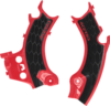 9E2C1AEA-AC15-41F2-8B33-F2AF4222E0B8 X-Grip Frame Guards - Black/Red - CRF 250/450 R/RX