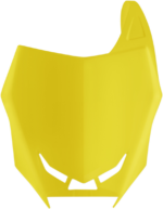 Front Number Plate - '02 RM Yellow