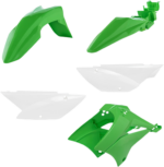 A365EB77-89E4-4BCD-9CEC-0FAEB64B083C Standard Body Kit - '11-'22 OEM Green/White - Kawasaki - KLX '10-'20