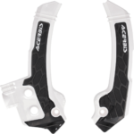 X-Grip Frame Guards - White/Black- Husqvarna - FC/FX/TC/TX