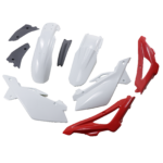 Body Kit - '06 OEM White/Red/Gray - Husqvarna - CR