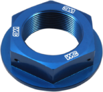 ADECAF05-6465-4163-8E28-BA791BBD9C16 Works Connection - Steering Stem Nut - Blue - Yamaha