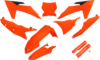 AF147556-804E-464F-BC37-D6F14C511AC3 Body Kit - Florescent Orange - KTM - SX '23-'24