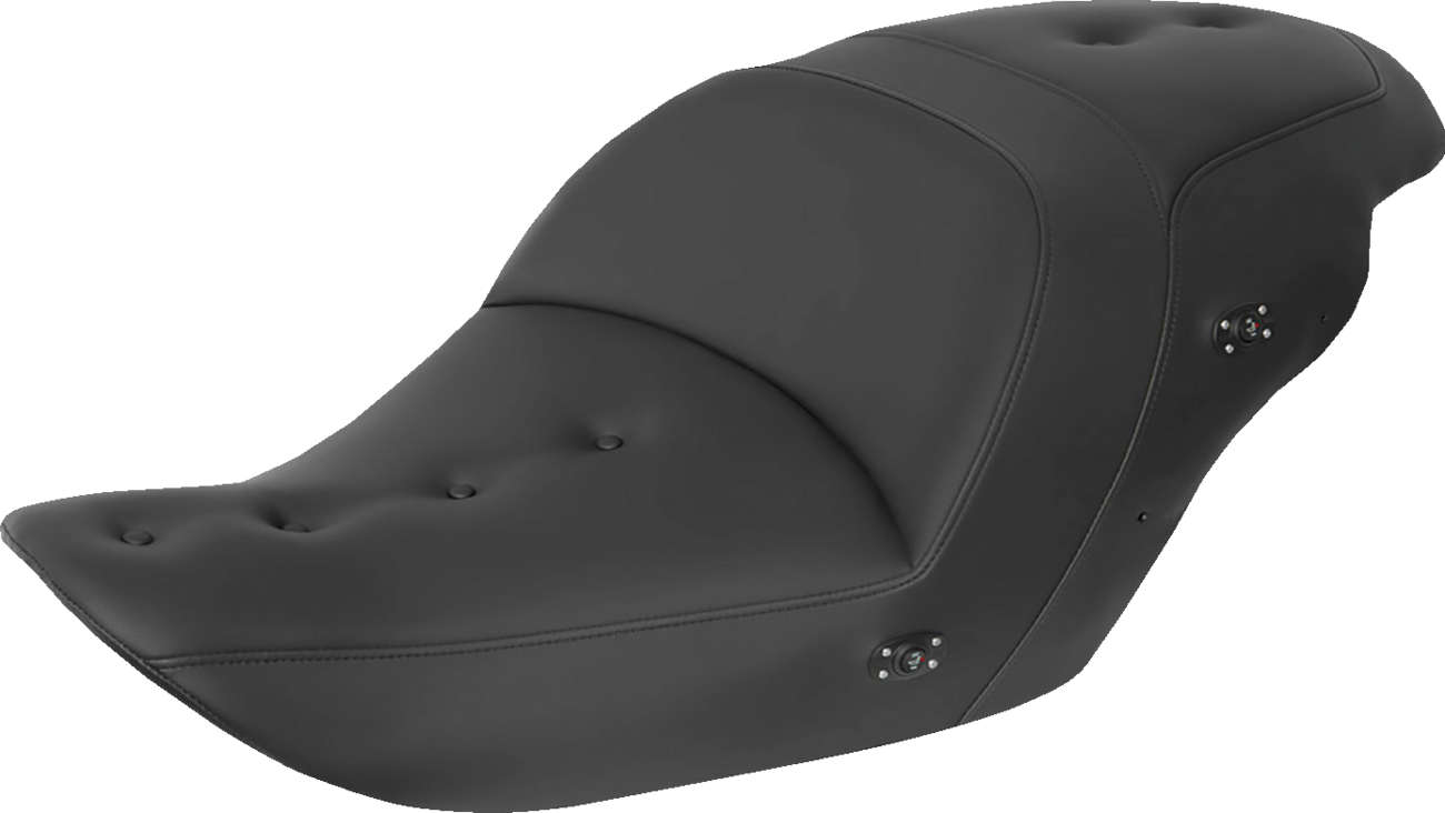 B6D3086C-0B3D-44A3-8C9C-3C0E86A680C9 Saddlemen - Heated Roadsofa Pillow Top Seat - Without Backrest - Black