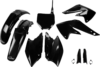 BCD09148-7BB3-4F69-87E6-C0594D2F7294 Body Kit - Black - Kawasaki - KX '04-'05