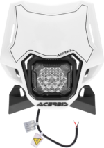 Acerbis - Headlight- VSL Lumen-X - White/Black