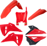 5 Piece Replica Body Kit - OEM Red/Black