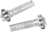 C9E46AF9-50D9-4105-8335-8C23D33C9DEF Slash-Cut Foot Pegs - Driver - Silver - Yamaha