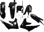 5 Piece Replica Body Kit - Black - Yamaha