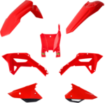 5 Piece Replica Body Kit - OEM Red/Black - CRF 250RX/450RX