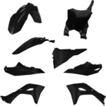 5 Piece Replica Body Kit - Black - Kawasaki