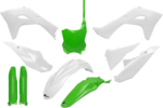 Body Kit - Green/White - Kawasaki - KX '24-'25