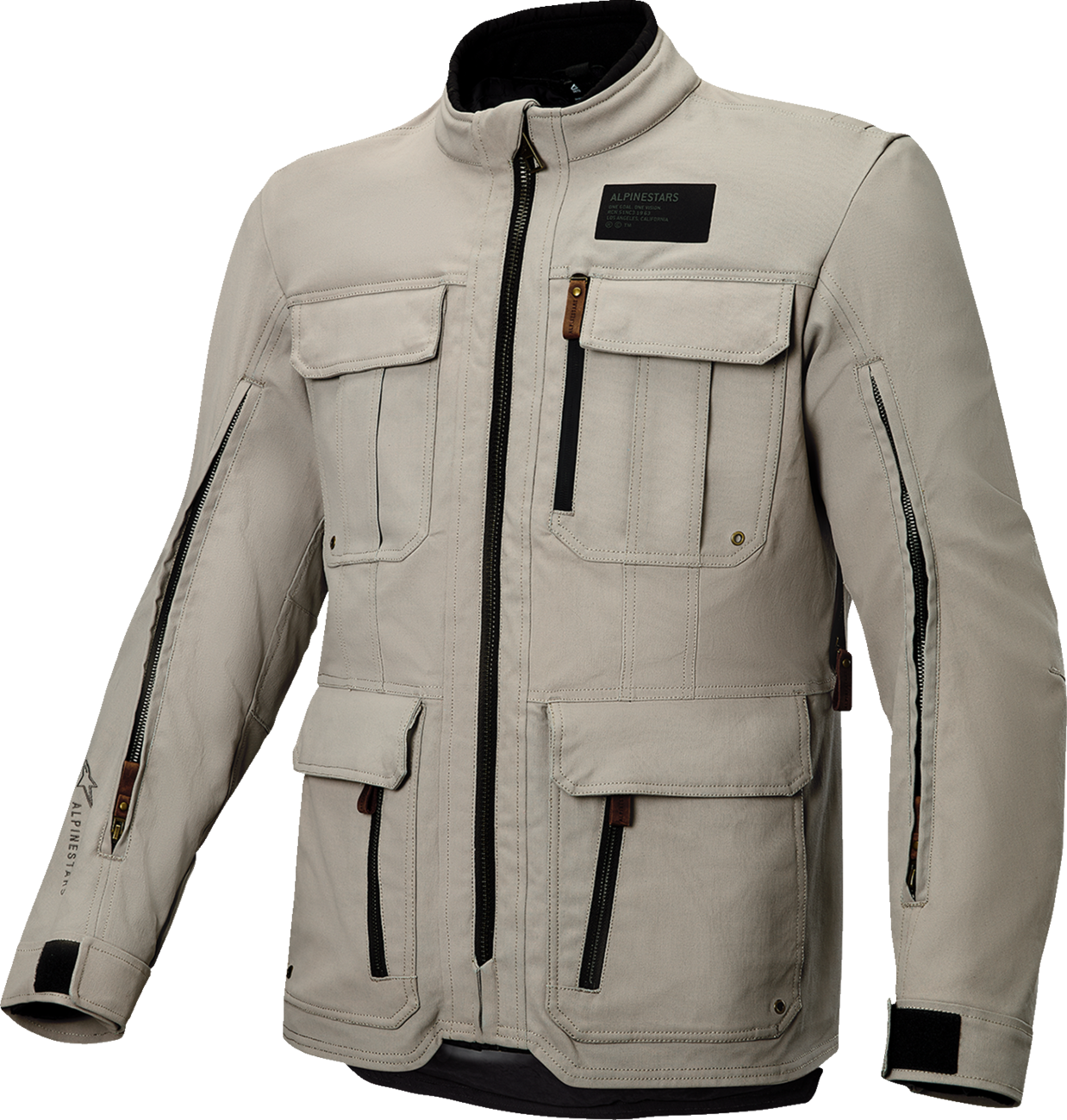 046BB2A1-F638-490E-9295-2B0F7870F828 Alpinestars - Borrego Drystar® Jacket - Warm Gray