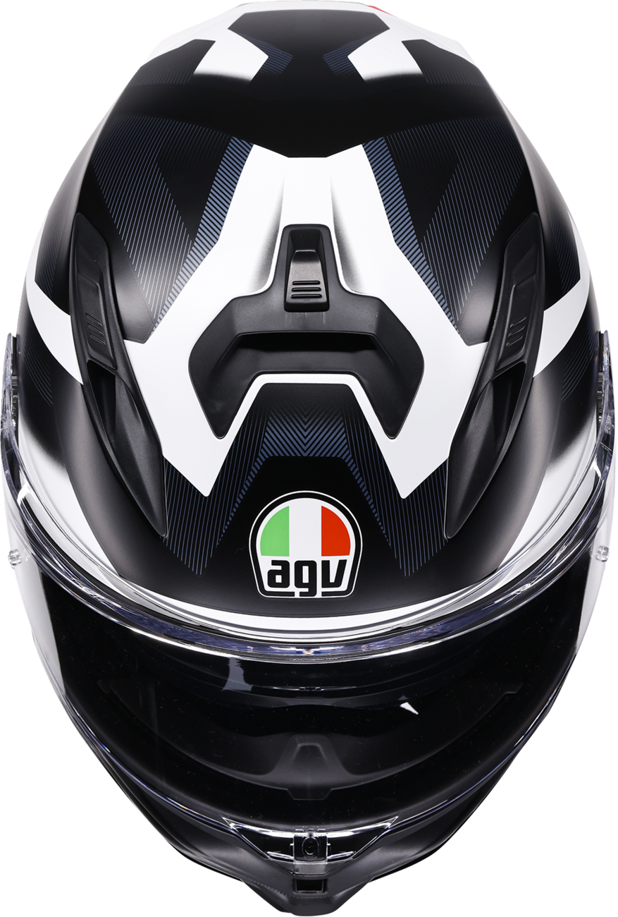 06B5EA82-2E26-48D4-8B1D-4E23EC98593E Agv - K7 Helmet - Glimpse - Matte Black/White