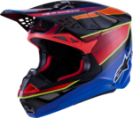 086EEB8A-E7B4-490F-87C5-7A4BF83B31C5 Alpinestars - Supertech M10 Helmet - MIPS® - Era - Gloss/Blue/Red/Yellow Fluo