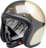Biltwell - Bonanza Helmet - Scallop - Metallic Charcoal/Champagne